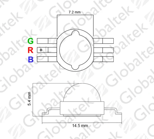 led smd 3in1 measure markk